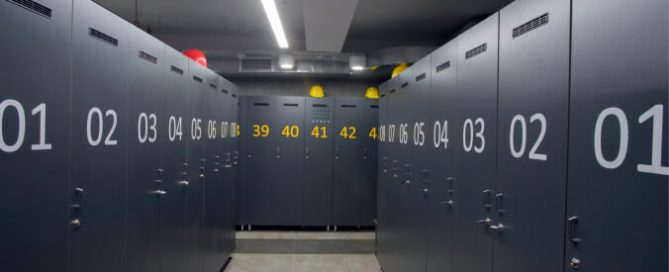 Storage with numbers